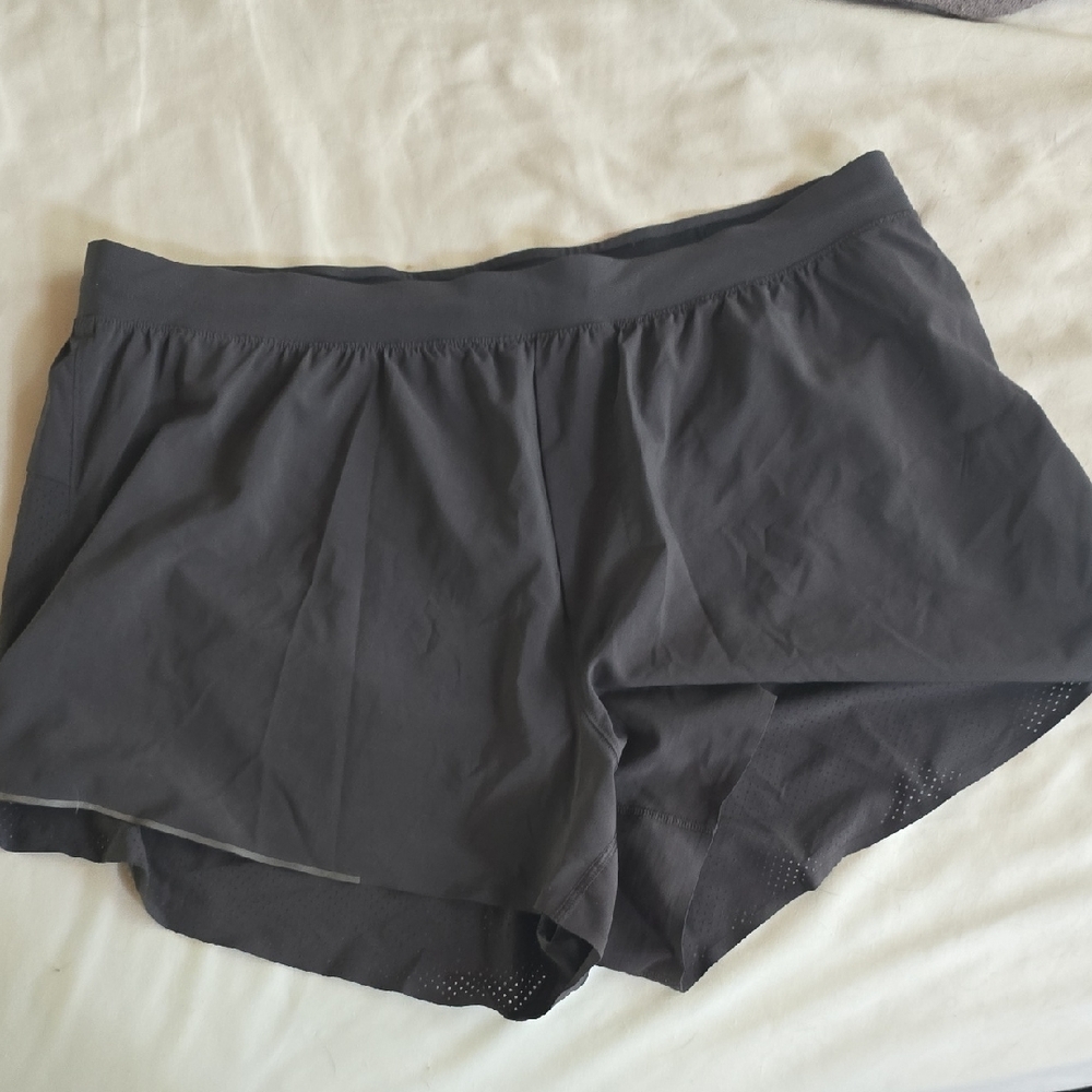 Charcoal Gray Workout Shorts